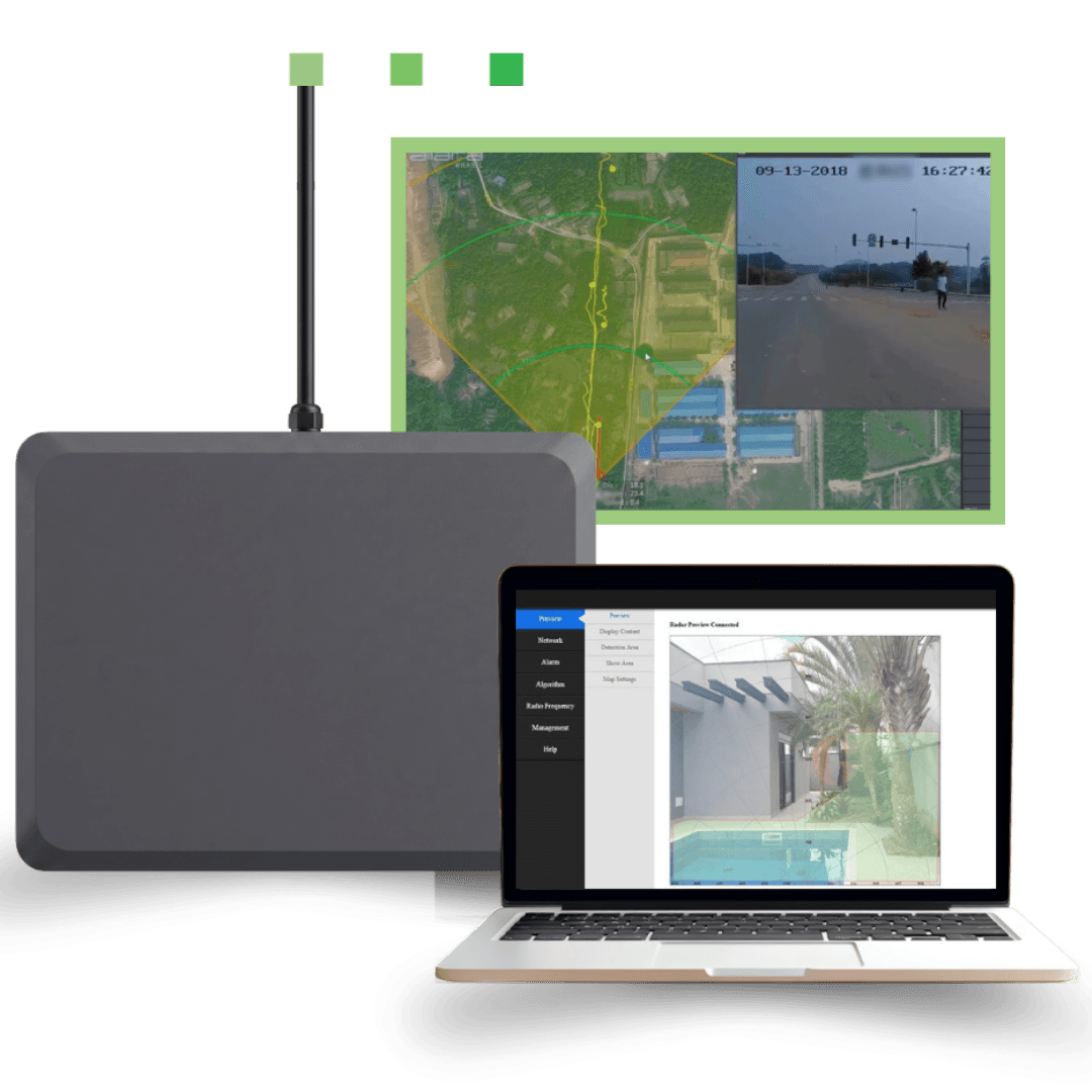 Radar para Proteção Perimetral Aliara